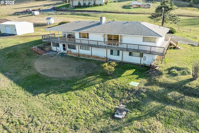 drone / aerial view