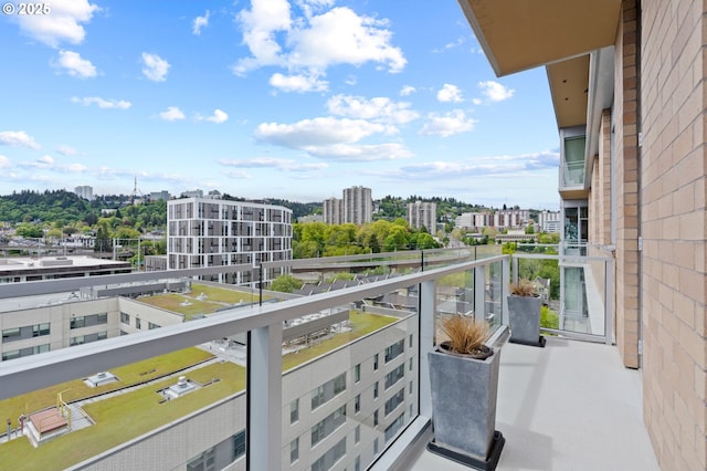 1930 S River Dr Unit W1003, Portland, OR 97201 - balcony featuring a view of city