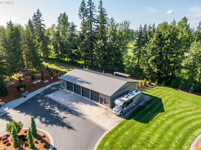 22100 NE 41st Ct, Ridgefield, WA 98642 - view of front of property featuring community garages, stone siding, and an outbuilding