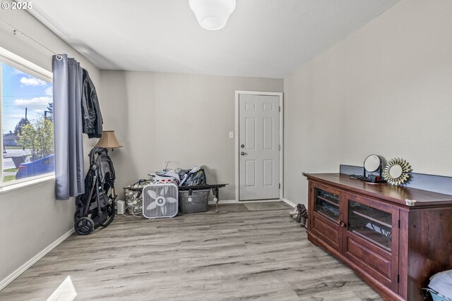 767 32nd Ave, Longview, WA 98632 - interior space with baseboards and light wood-style floors