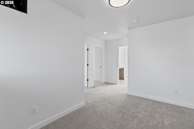 2112 NW 17th Pl, Battle Ground, WA 98604 - carpeted spare room featuring recessed lighting and a smoke detector
