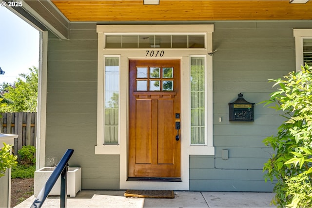 7010 N Kellogg St, Portland, OR 97203 - view of entrance to property