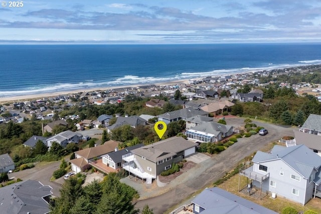 461 Terrace Dr, Rockaway Beach, OR 97136 - aerial view of residential area featuring unending shoreline