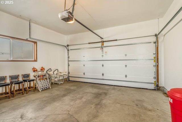 461 Terrace Dr, Rockaway Beach, OR 97136 - garage with a garage door opener