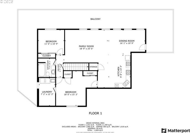 461 Terrace Dr, Rockaway Beach, OR 97136 - floor plan / room layout