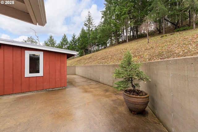 view of patio