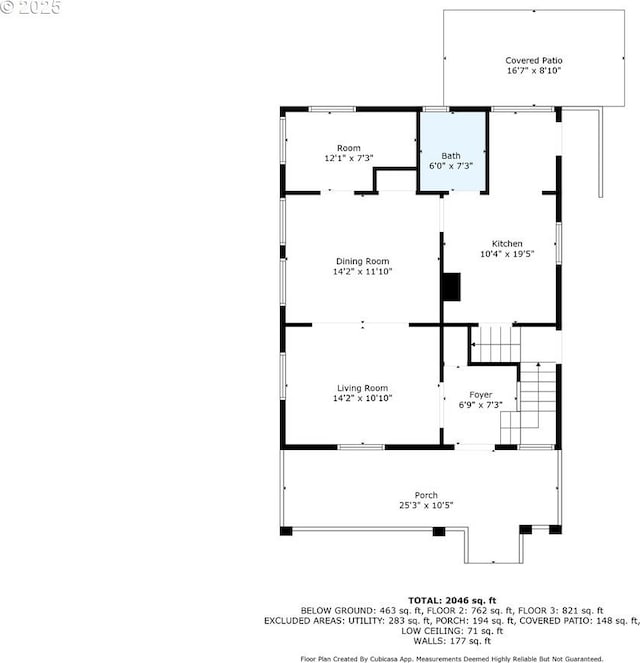 4529 SE 44th Ave, Portland, OR 97206 - view of floor plan / room layout