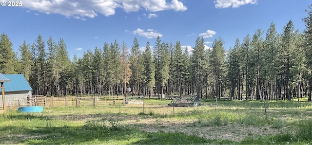 39798 Bear Gulch Rd, Sumpter, OR 97877 - view of yard featuring a forest view