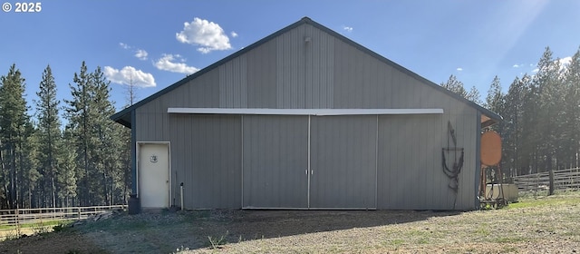 39798 Bear Gulch Rd, Sumpter, OR 97877 - view of detached garage