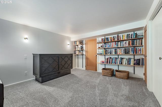 3575 NE Emerson St, Portland, OR 97211 - living area featuring carpet and baseboards