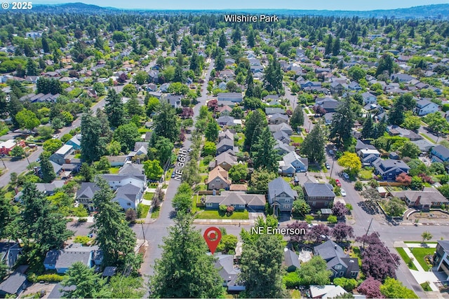 3575 NE Emerson St, Portland, OR 97211 - aerial view of property's location with nearby suburban area