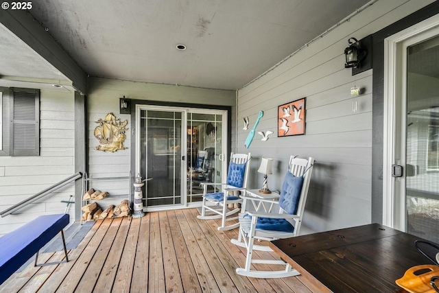 7655 Elliott St, Bay City, OR 97107 - view of wooden deck