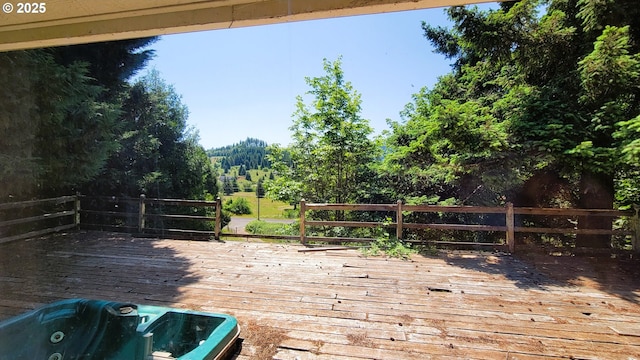 48495 Mcfarland Rd, Oakridge, OR 97463 - view of deck