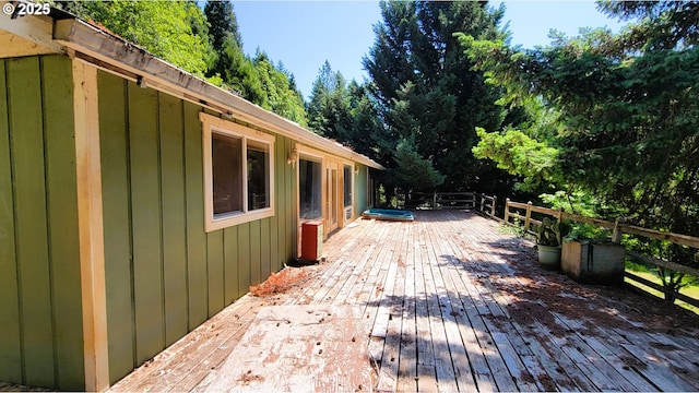 48495 Mcfarland Rd, Oakridge, OR 97463 - view of deck