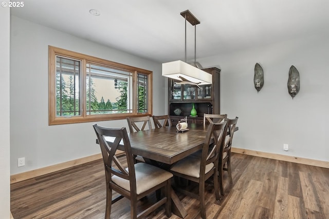 24601 SW 65th Ave, Tualatin, OR 97062 - dining room with wood finished floors and baseboards