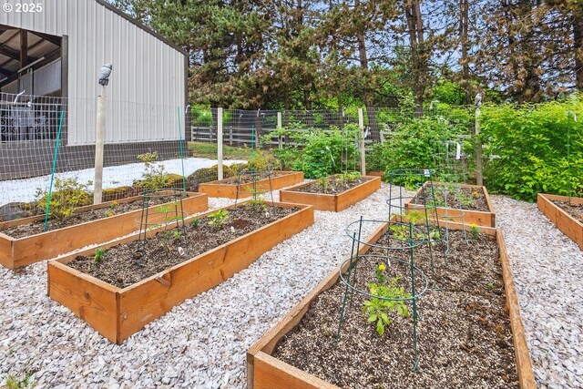 24601 SW 65th Ave, Tualatin, OR 97062 - view of yard featuring a vegetable garden