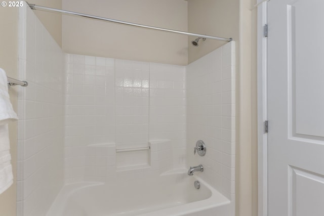 bathroom featuring tub / shower combination