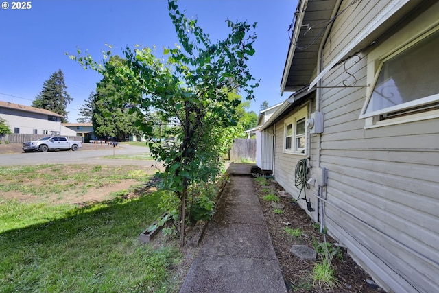 803 Main St, Philomath, OR 97370 - view of yard with fence