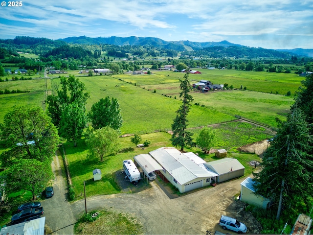 1175 Northside Rd, Sutherlin, OR 97479 - view of rural area featuring a mountain backdrop and a pastoral area
