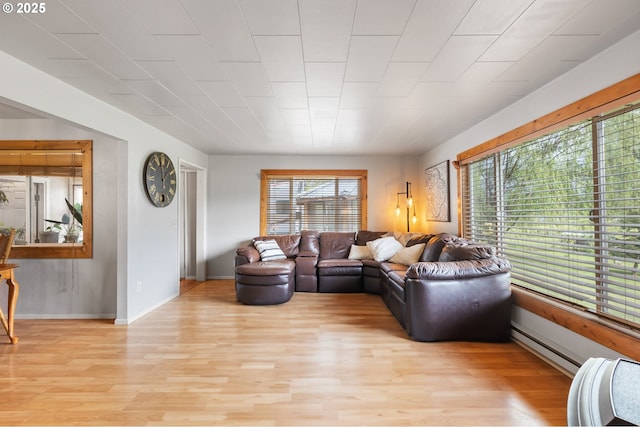 1175 Northside Rd, Sutherlin, OR 97479 - living room with light wood-style flooring and baseboards