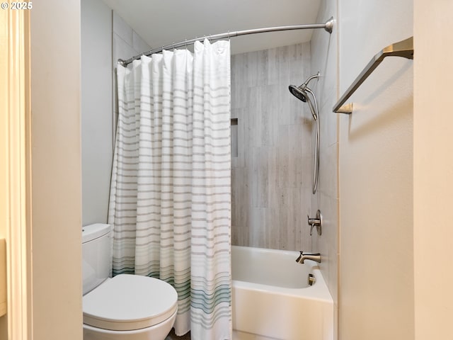 2235 Juntura Ct S, Salem, OR 97302 - full bathroom with shower / bathtub combination with curtain and toilet