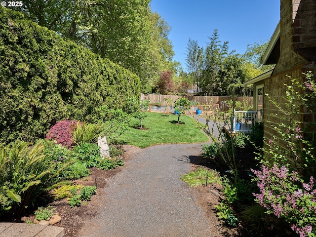 2235 Juntura Ct S, Salem, OR 97302 - view of home's community featuring a lawn and fence