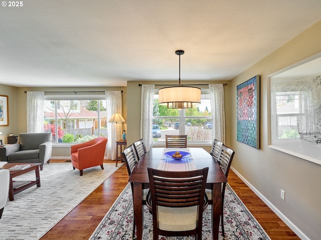2235 Juntura Ct S, Salem, OR 97302 - dining area with baseboards and wood finished floors