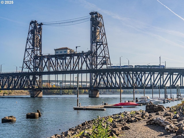 1040 NW Naito Pkwy Unit O-10, Portland, OR 97209 - dock featuring a water view