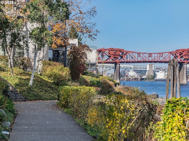 1040 NW Naito Pkwy Unit O-10, Portland, OR 97209 - view of community featuring a water view