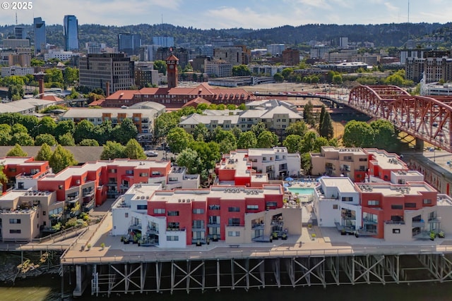 1040 NW Naito Pkwy Unit O-10, Portland, OR 97209 - view of urban area featuring a notable bridge and a nearby body of water
