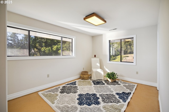 view of sitting room