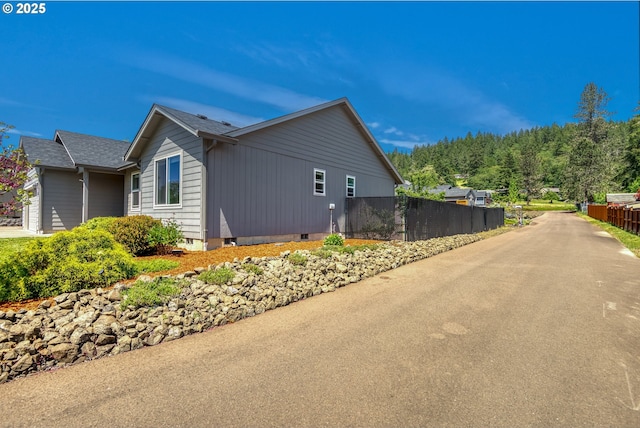 1545 E Fourth Ave, Sutherlin, OR 97479 - view of property exterior featuring crawl space