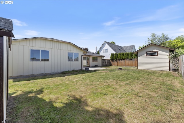 400 S 28th Ave, Cornelius, OR 97113 - view of yard featuring a patio and an outbuilding