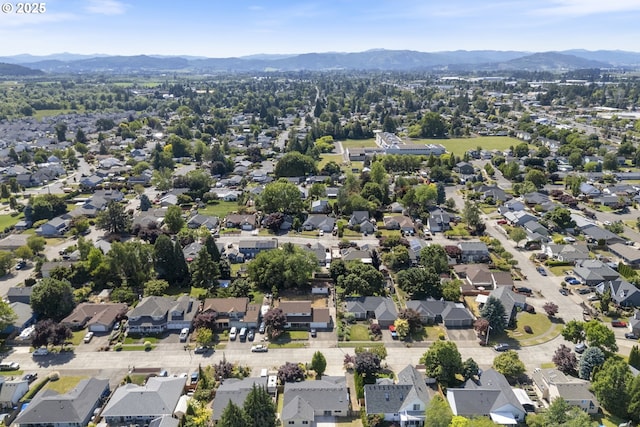 400 S 28th Ave, Cornelius, OR 97113 - aerial view of residential area featuring a mountain backdrop