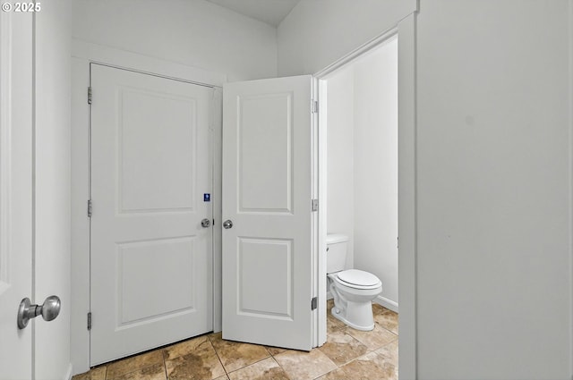 bathroom with toilet