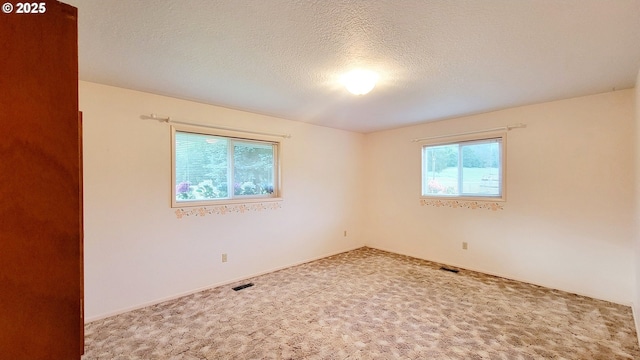 2965 S Myrtle Rd, Myrtle Creek, OR 97457 - unfurnished room with healthy amount of natural light, carpet flooring, and a textured ceiling