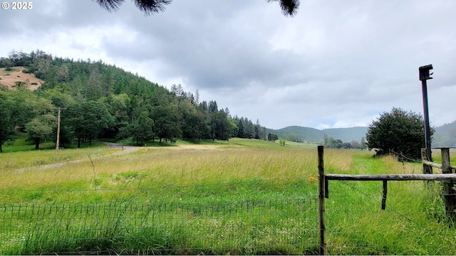 2965 S Myrtle Rd, Myrtle Creek, OR 97457 - view of yard with a rural view and a mountain view