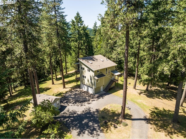 32475 Beymer Rd, Eugene, OR 97405 - view of subject property featuring a heavily wooded area