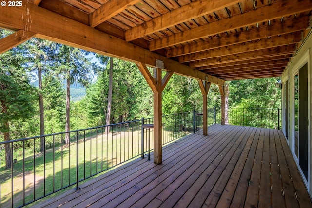 32475 Beymer Rd, Eugene, OR 97405 - wooden terrace with a yard