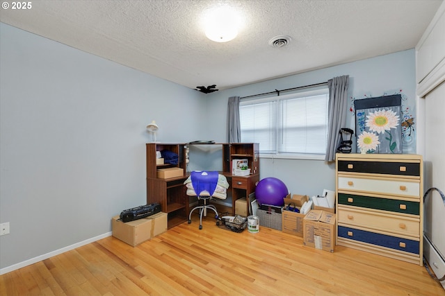 184 NE 10th Ave, Canby, OR 97013 - office space with wood finished floors and a textured ceiling