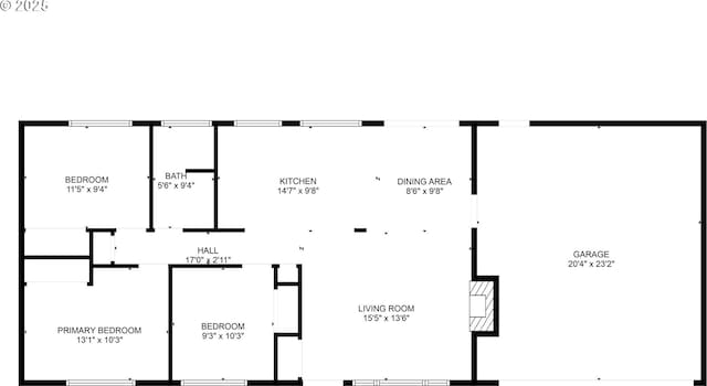 426 NE Hill St, Sheridan, OR 97378 - property floor plan