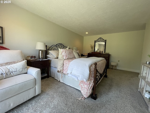 2145 Rock Ledge Dr, Keizer, OR 97303 - bedroom with carpet floors and a textured ceiling