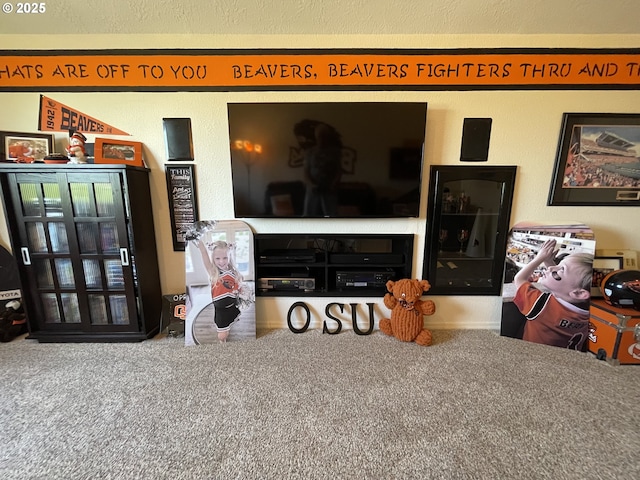 2145 Rock Ledge Dr, Keizer, OR 97303 - living area with carpet floors