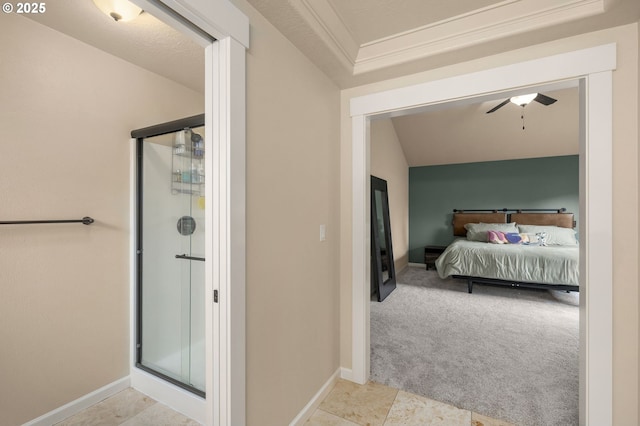 17760 SW Robert Ln, Beaverton, OR 97078 - full bath with a shower stall, ensuite bath, and ceiling fan