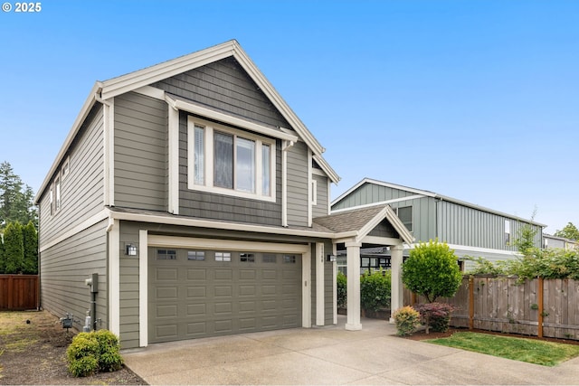 17760 SW Robert Ln, Beaverton, OR 97078 - view of front of house featuring a garage and driveway