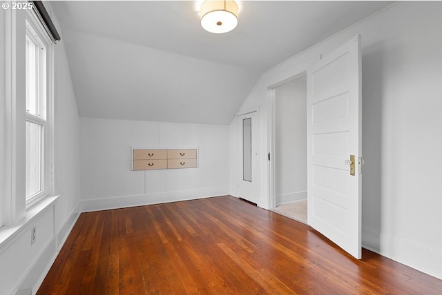 320 NE 75th Ave, Portland, OR 97213 - bonus room featuring vaulted ceiling and hardwood / wood-style flooring