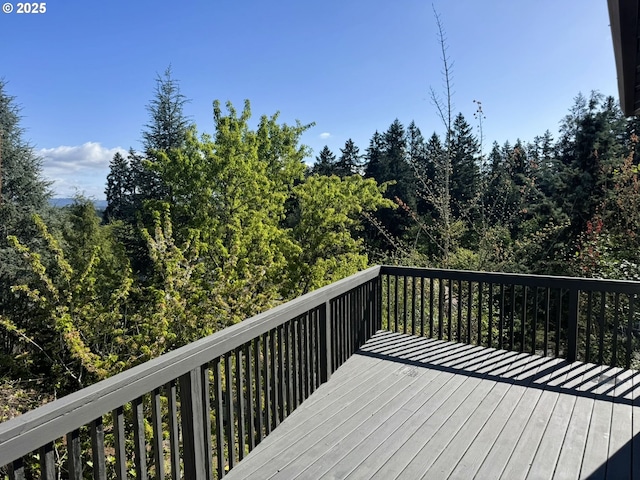 view of deck