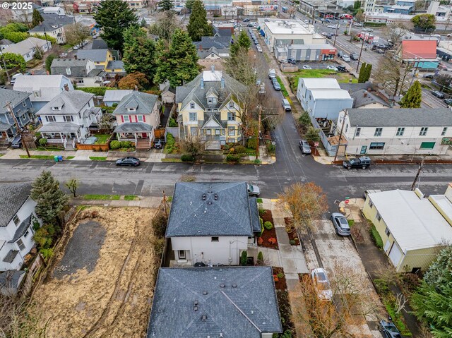 bird's eye view featuring a residential view