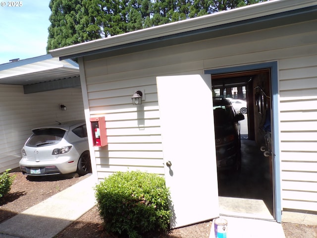 4792 Lancaster Dr NE, Salem, OR 97305 - doorway to property with a carport