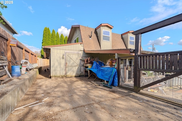 4309 C St, Washougal, WA 98671 - rear view of house with a patio